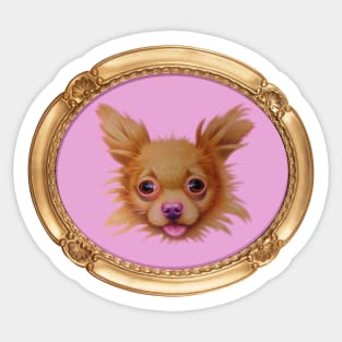 Tiny Dancer (Gold Frame) Sticker